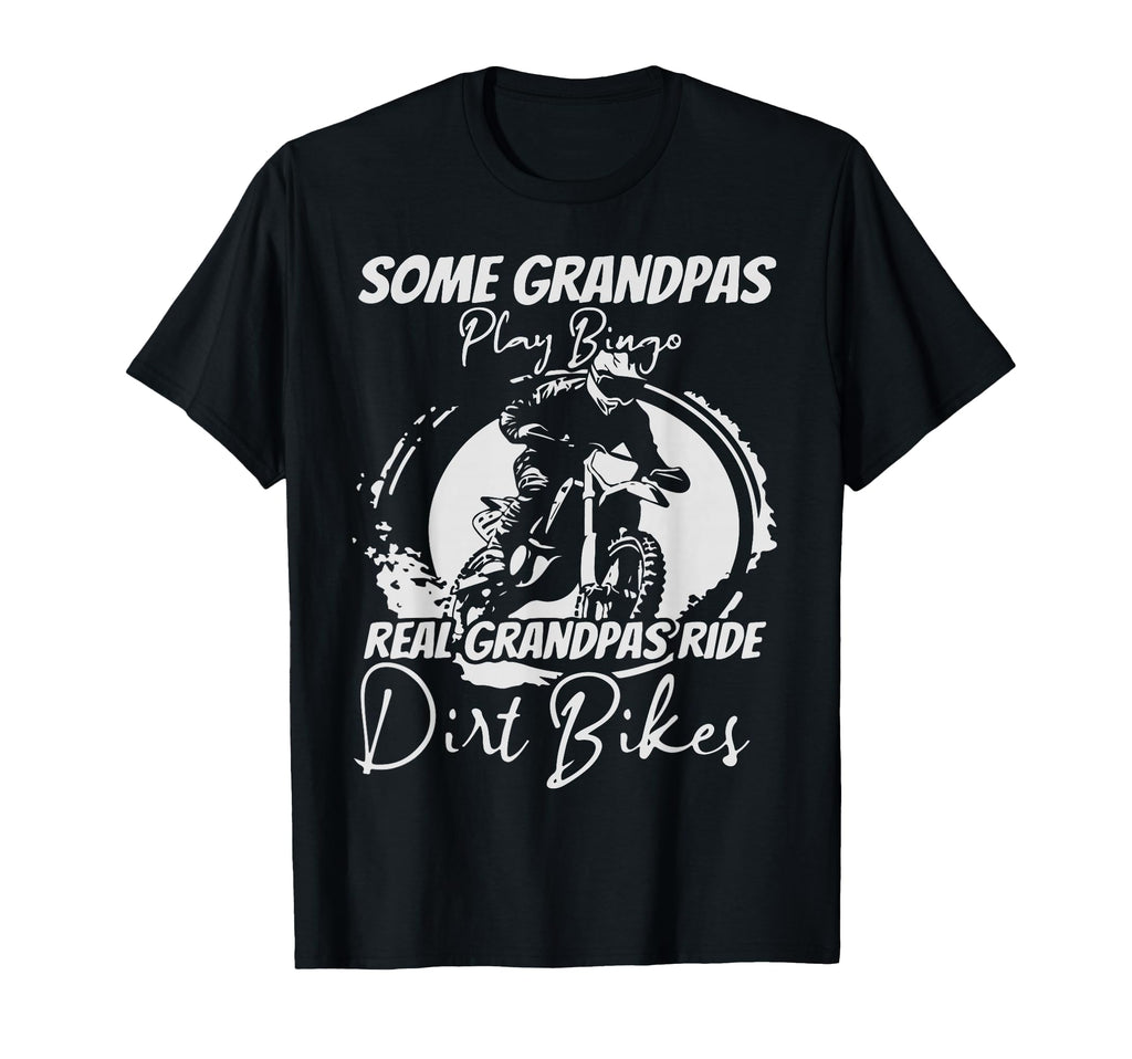 Motocross Enduro Biker Grandpa Racing T-Shirt - Novelty Apparel for Adults - T-Shirt, Sweatshirt, Hoodie