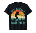 Funny Best Baseball Dad Ever Fathers Day T-Shirt - Custom Art Print Unisex - T-Shirt, Sweatshirt, Hoodie