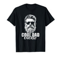 Dad Energy Bearded Father Sunglasses T-Shirt - Minimalist Print Men Women - T-Shirt, Sweatshirt, Hoodie