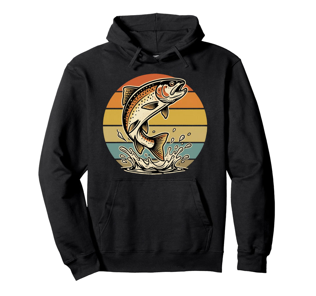Fishing Dad Fishing Grandpa Joke Lucky Hoodie - Unique Graphic Unisex - T-Shirt, Sweatshirt, Hoodie