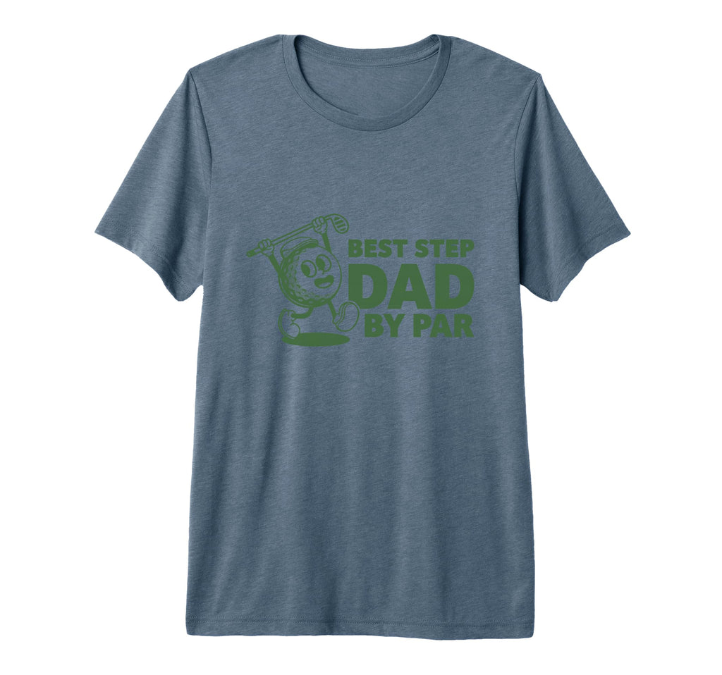 Best Step Dad Par Funny Golf Gift T-Shirt - Minimalist Print for Adults - T-Shirt, Sweatshirt, Hoodie