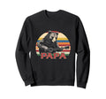 Funny Papa Bear Guitar Lover Fathers Sweatshirt - Unique Graphic Unisex - T-Shirt, Sweatshirt, Hoodie