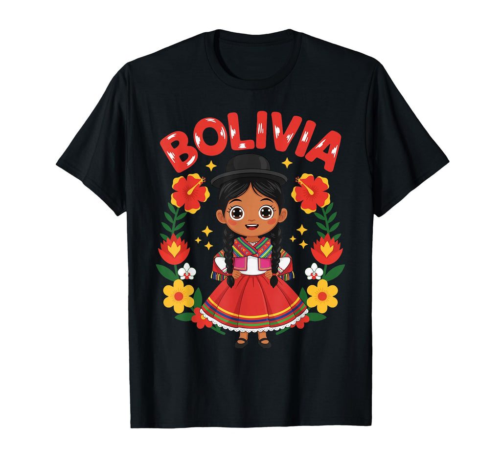 Bolivia Bolivian Traditional Dress T-Shirt - Novelty Apparel Unisex - T-Shirt, Sweatshirt, Hoodie