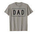 Dad Established Est 2024 Newborn Dad T-Shirt - Novelty Apparel Unisex - T-Shirt, Sweatshirt, Hoodie