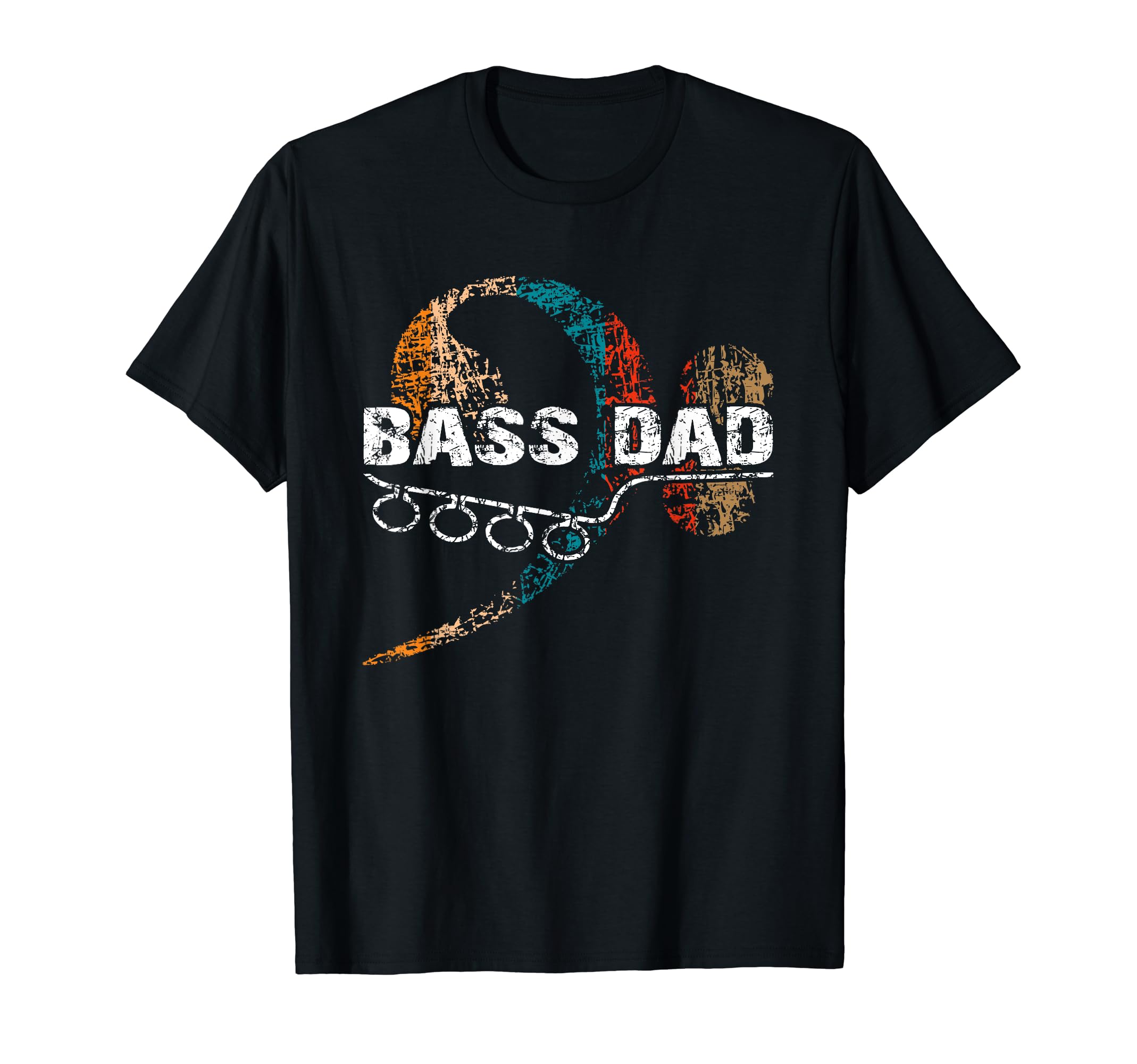 Bassdad Dad Plays Bass Bass Guitar T-Shirt - Unique Graphic Men Women - T-Shirt, Sweatshirt, Hoodie