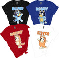 Personalized Family Matching Birthday Cartoon Funny - Adult & Kids T-Shirts, Sweatshirts & Hoodies apparel design preview 1