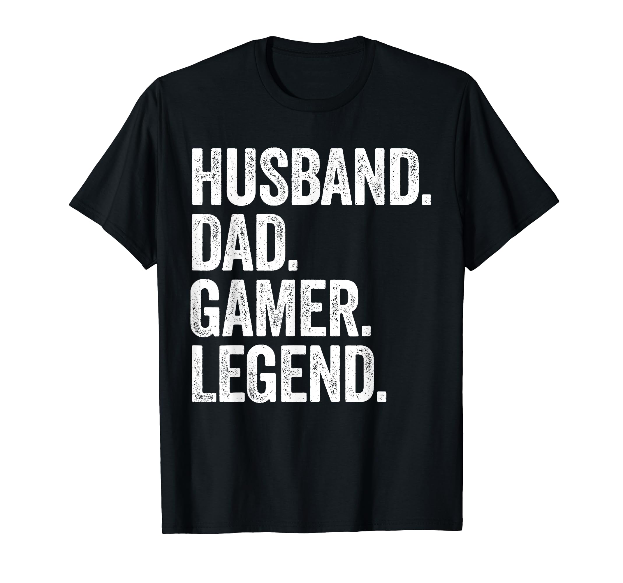 Husband Dad Gamer Funny Gaming Video T-Shirt - Minimalist Print for Adults - T-Shirt, Sweatshirt, Hoodie