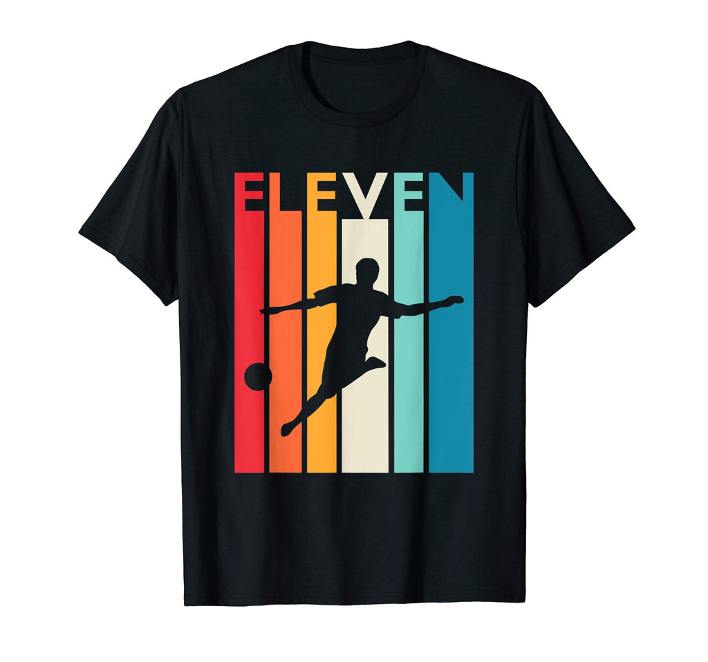 11Th Birthday Gift Eleven Soccer 11 Year T-Shirt - Unique Graphic Unisex - T-Shirt, Sweatshirt, Hoodie
