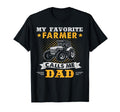 My Favorite Farmer Calls Me Dad T-Shirt - Minimalist Print Men Women - T-Shirt, Sweatshirt, Hoodie