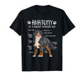 Funny Anatomy Bernese Mountain T-Shirt - Casual Everyday Wear Men Women - T-Shirt, Sweatshirt, Hoodie
