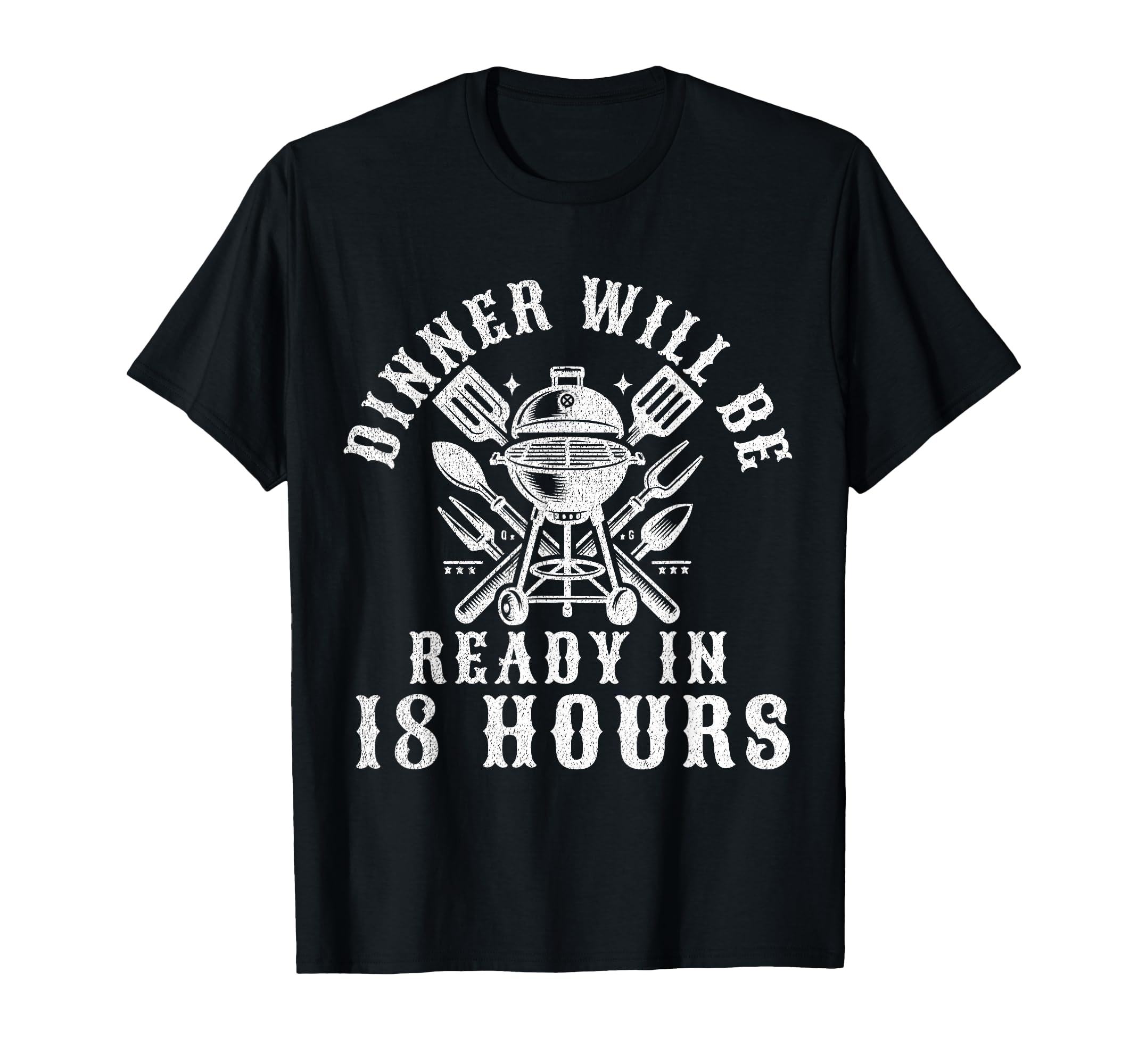 Bbq Dad Meat Smoker Funny Barbecue Dad T-Shirt - Custom Art Print Unisex - T-Shirt, Sweatshirt, Hoodie