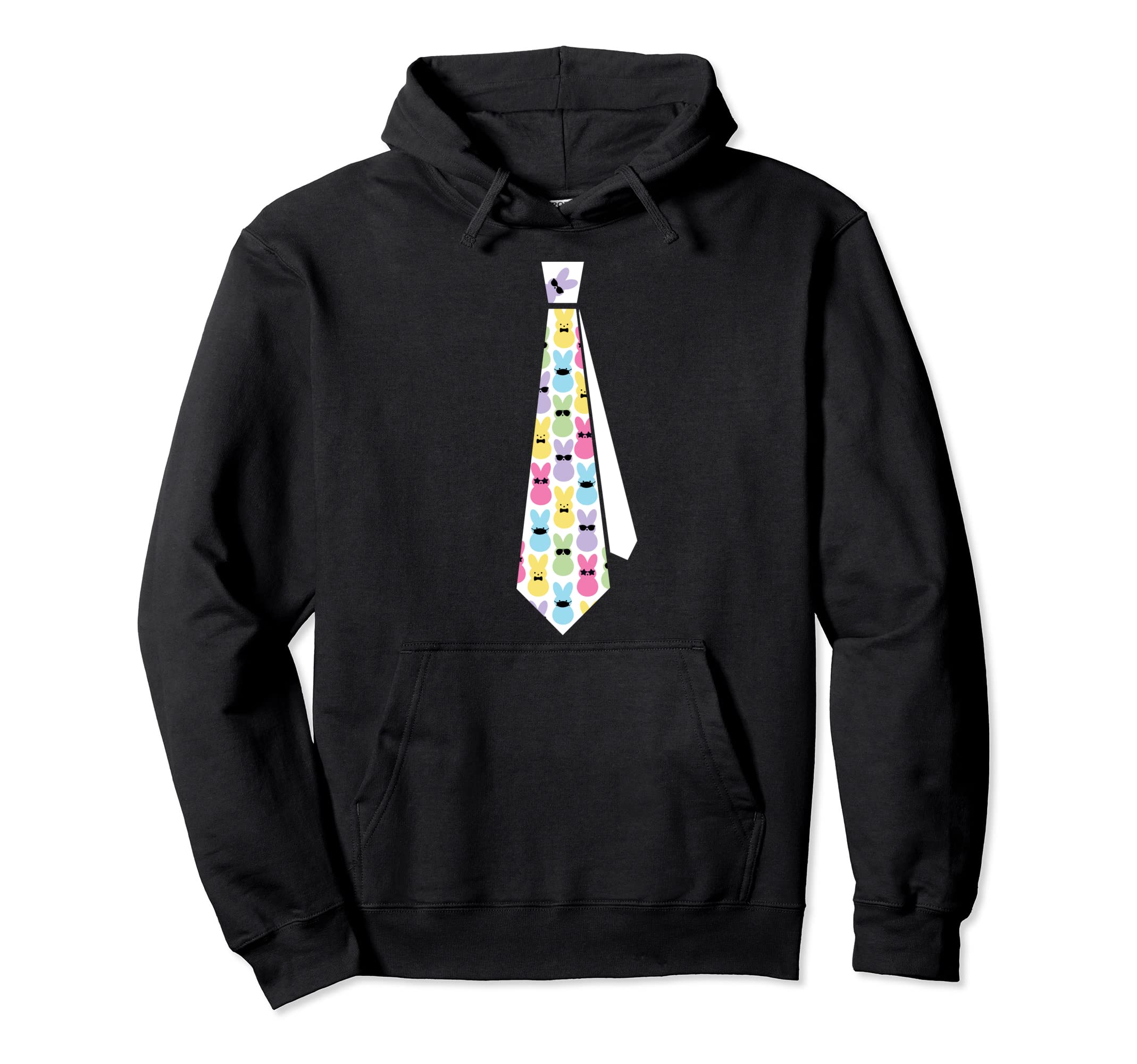 Funny Easter Bunny Ties Son Dad Hoodie - Aesthetic Graphic Men Women - T-Shirt, Sweatshirt, Hoodie