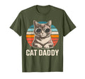 Cat Daddy Cat Lover Dad Fathers Day T-Shirt - Custom Art Print Unisex - T-Shirt, Sweatshirt, Hoodie