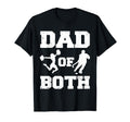 Dad Both Funny Cheer Hockey Dad T-Shirt - Aesthetic Graphic for Adults - T-Shirt, Sweatshirt, Hoodie