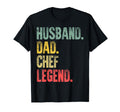 Funny Husband Dad Chef Legend T-Shirt - Trendy Graphic Unisex - T-Shirt, Sweatshirt, Hoodie