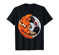 Funny Halloween Soccer Ball Pumpkin Face T-Shirt - Unique Graphic Unisex - T-Shirt, Sweatshirt, Hoodie