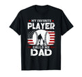 My Favorite Baseball Player Calls Me Dad T-Shirt - Custom Art Print Unisex - T-Shirt, Sweatshirt, Hoodie