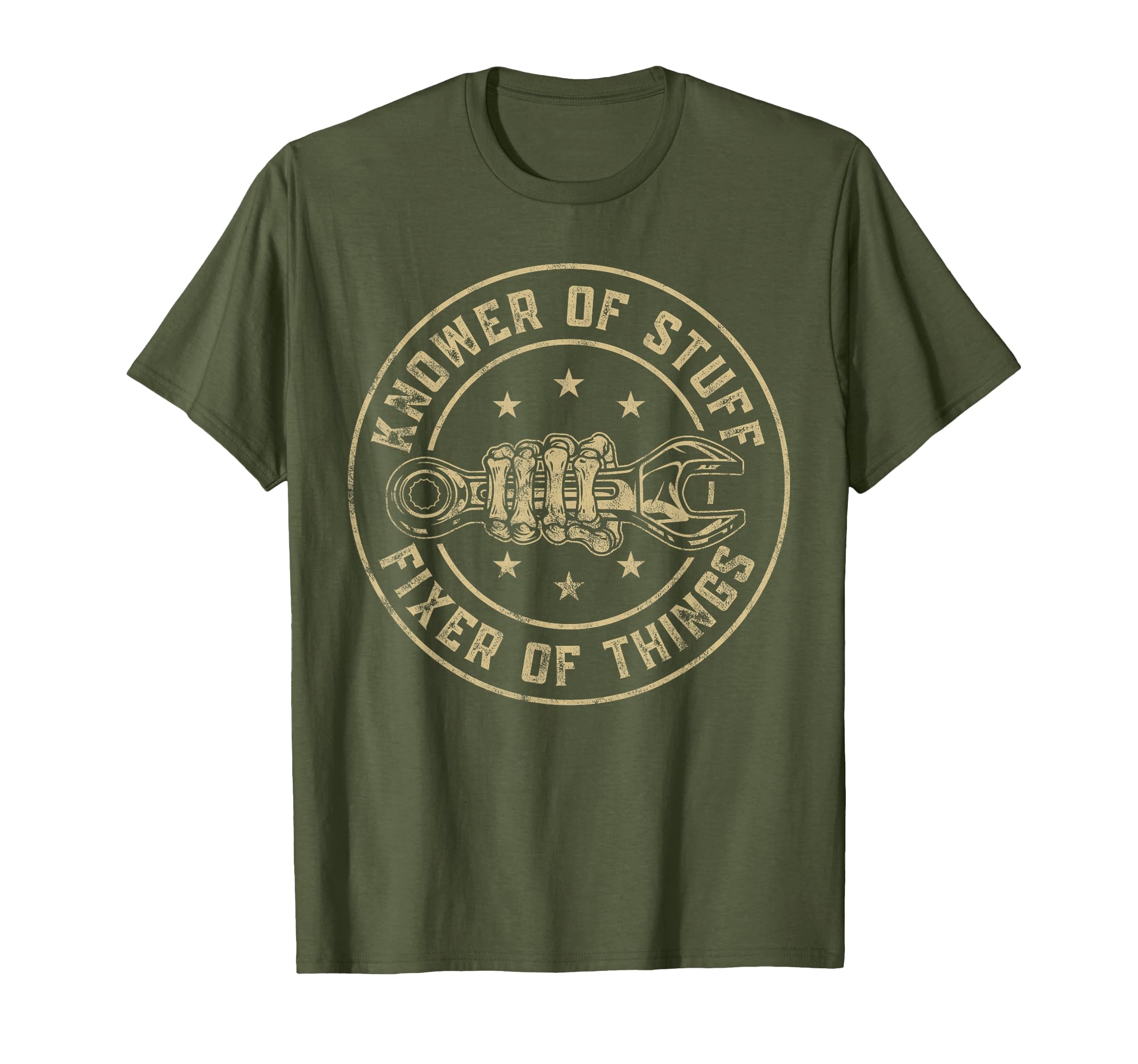 Knower Stuff Fixer Things Funny T-Shirt - Graphic Print for Adults - T-Shirt, Sweatshirt, Hoodie