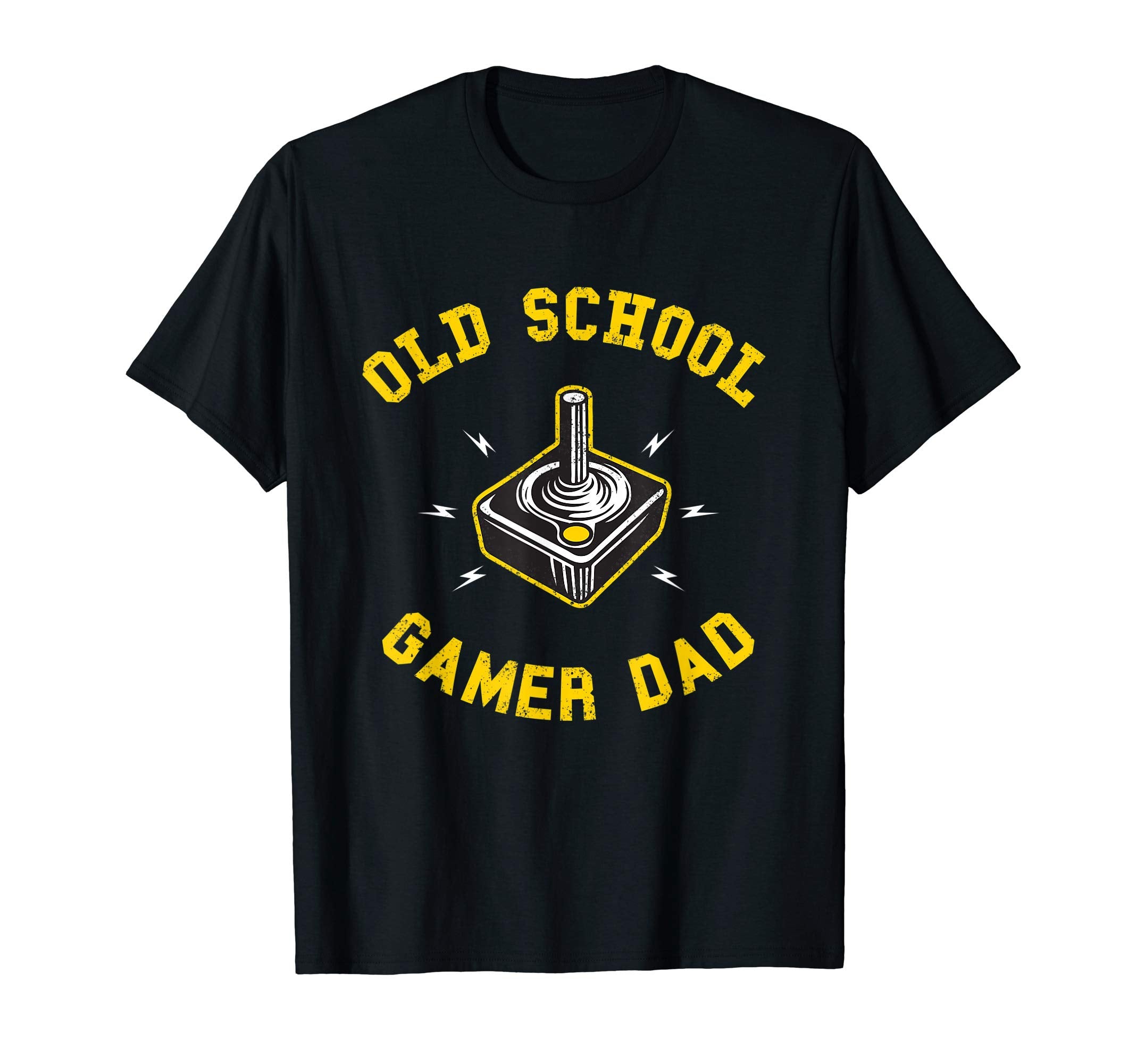 Mens Old School Gamer Dad Gaming T-Shirt - Unique Graphic Unisex - T-Shirt, Sweatshirt, Hoodie