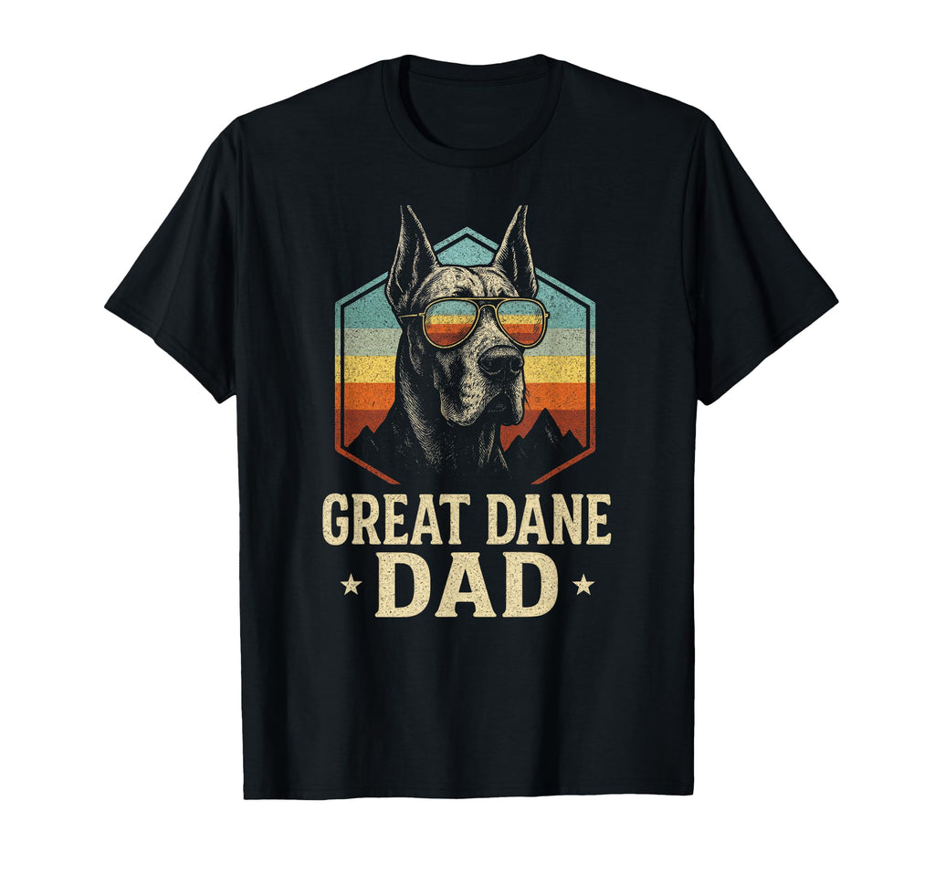Great Dane Dad T-Shirt - Casual Everyday Wear Men Women - T-Shirt, Sweatshirt, Hoodie