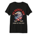 Legacy Field Ice Hockey Dad Tri T-Shirt - Aesthetic Graphic for Adults - T-Shirt, Sweatshirt, Hoodie