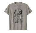 Golden Retriever Dog Lover Cream T-Shirt - Novelty Apparel Men Women - T-Shirt, Sweatshirt, Hoodie