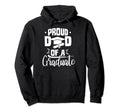 Proud Dad Graduate Team Graduation Hoodie - Graphic Print for Adults - T-Shirt, Sweatshirt, Hoodie
