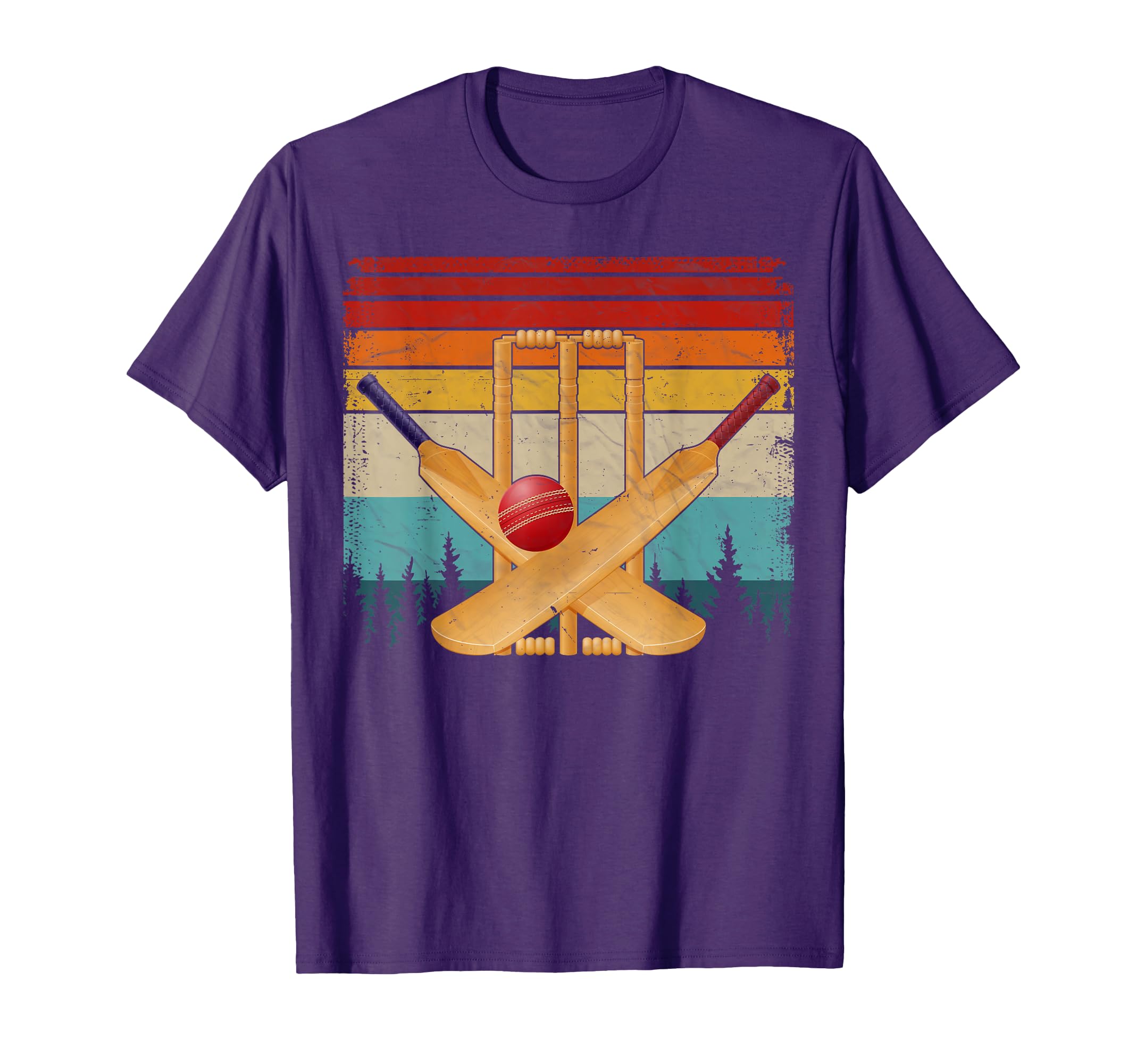 Cricket Sports Distressed Cricket T-Shirt - Fun Novelty Design Unisex - T-Shirt, Sweatshirt, Hoodie