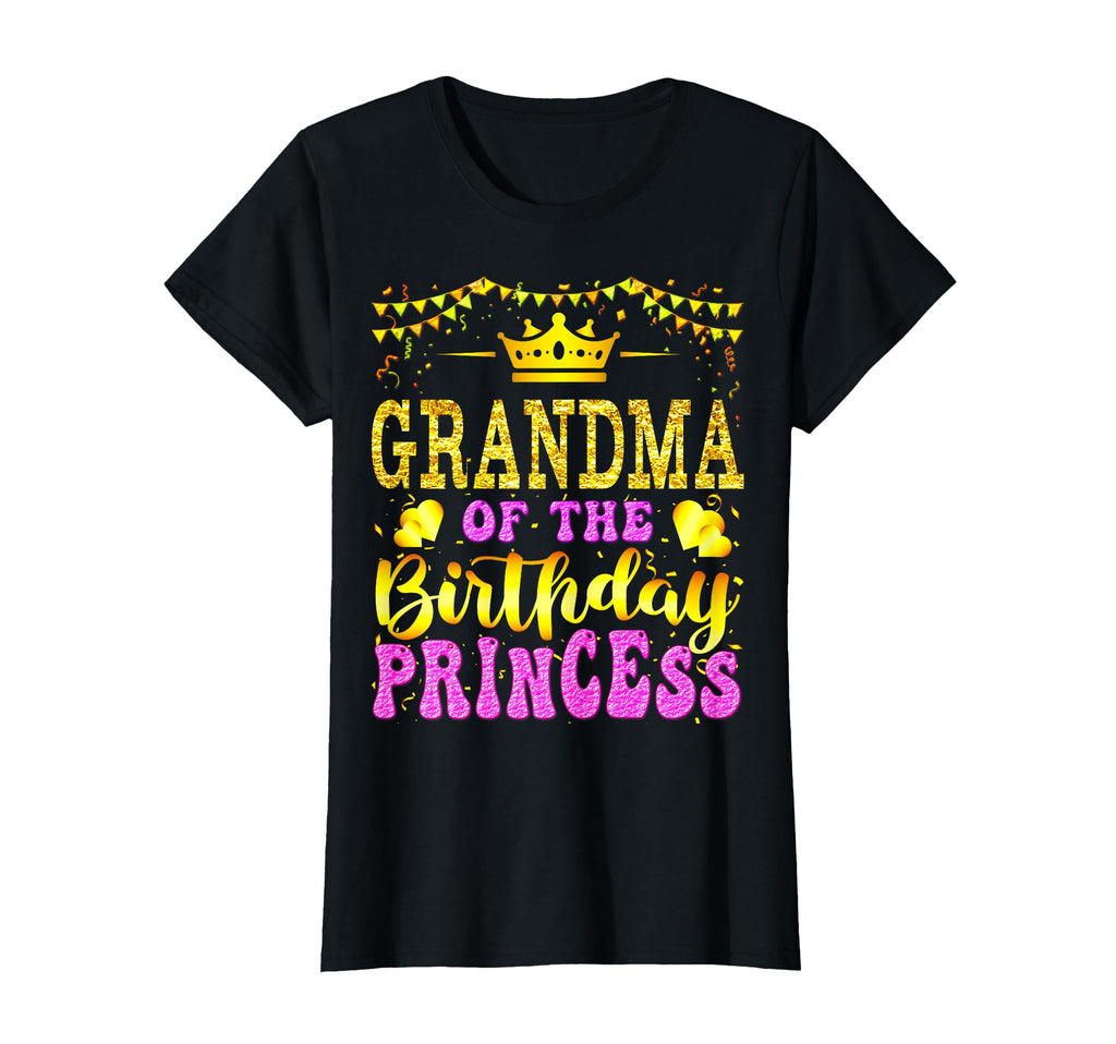 Grandma Birthday Princess Party T-Shirt - Trendy Graphic for Adults - T-Shirt, Sweatshirt, Hoodie