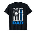Us Air Force Usaf Veteran Proud Dad T-Shirt - Custom Art Print Unisex - T-Shirt, Sweatshirt, Hoodie