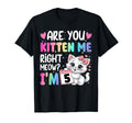 Are You Kitten Me Right Meow Im 5 T-Shirt - Novelty Apparel for Adults - T-Shirt, Sweatshirt, Hoodie