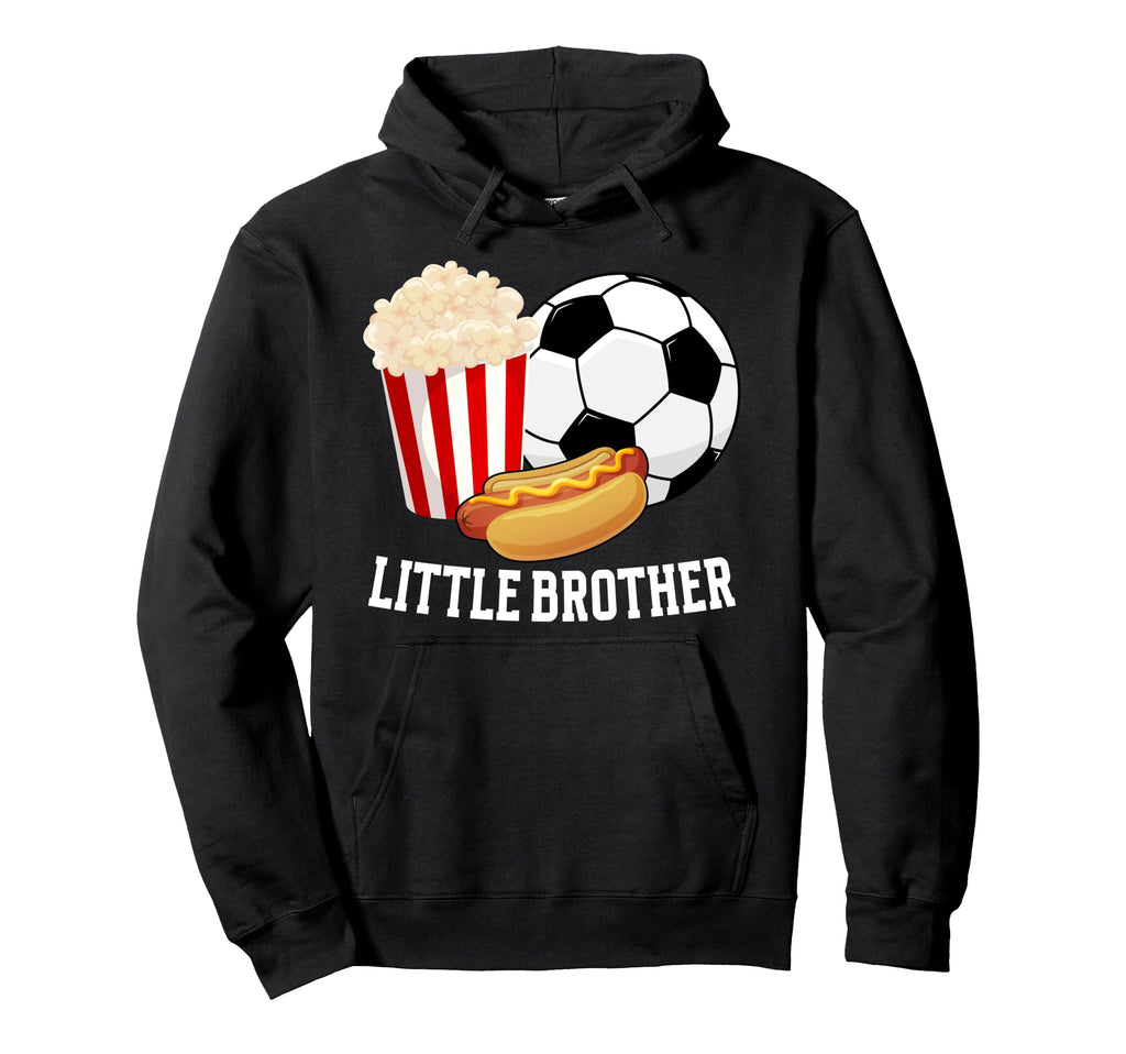 Little Brother Soccer Brother Soccer Hoodie - Custom Art Print Unisex - T-Shirt, Sweatshirt, Hoodie