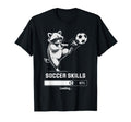 Soccer Raccoon Skills Loading Score T-Shirt - Novelty Apparel Men Women - T-Shirt, Sweatshirt, Hoodie