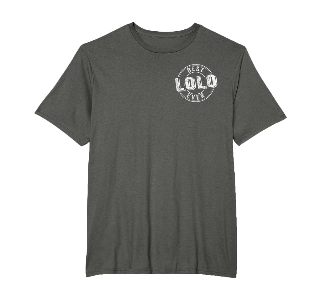 Best Lolo Ever Funny Grandpa T-Shirt - Custom Art Print for Adults - T-Shirt, Sweatshirt, Hoodie