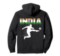 India Soccer Fans Jersey Proud Hoodie - Casual Everyday Wear for Adults - T-Shirt, Sweatshirt, Hoodie