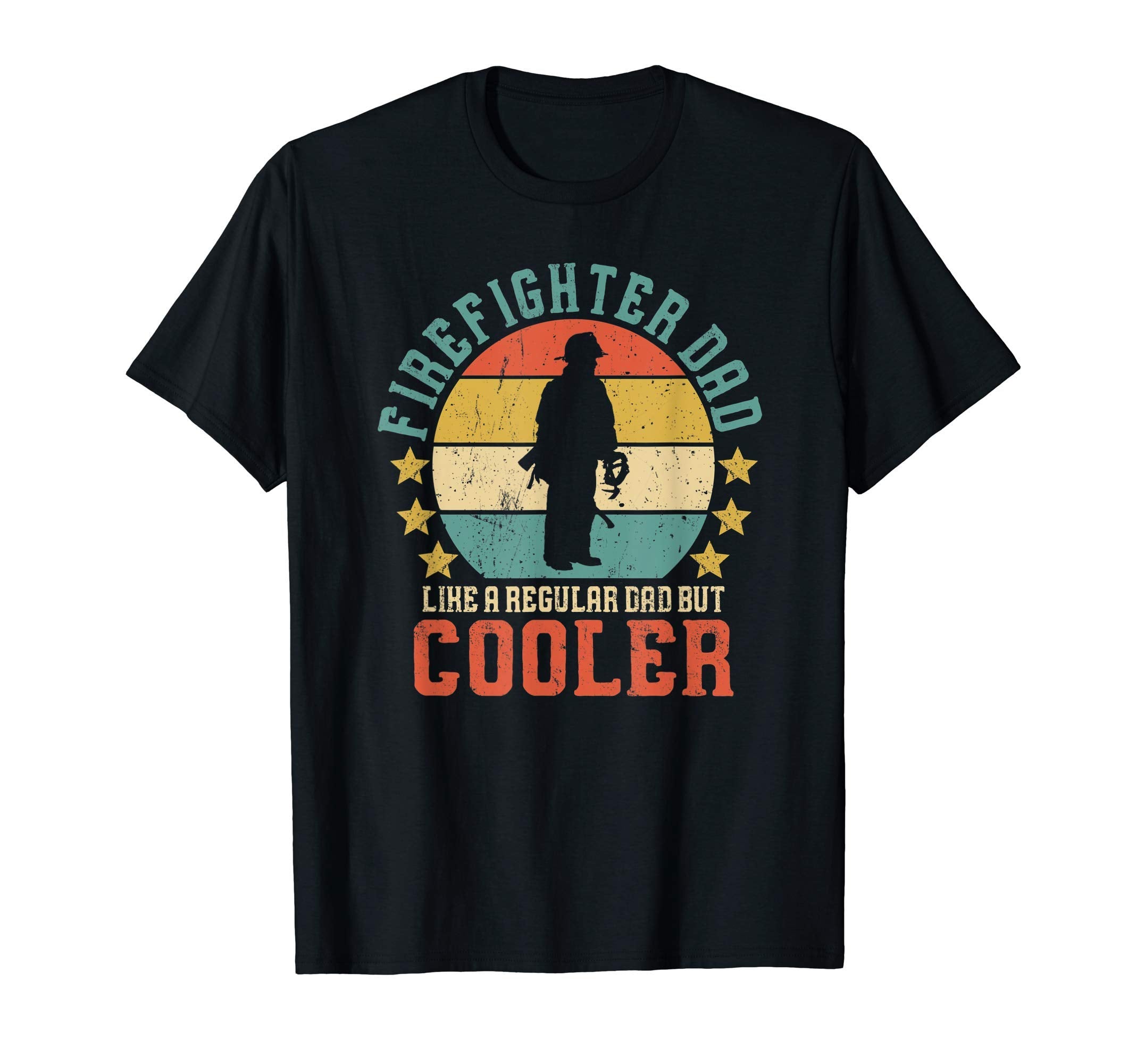 Mens Firefighter Dad Funny Lover T-Shirt - Novelty Apparel for Adults - T-Shirt, Sweatshirt, Hoodie