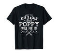 Keep Calm Poppy Will Fix It T-Shirt - Aesthetic Graphic Men Women - T-Shirt, Sweatshirt, Hoodie
