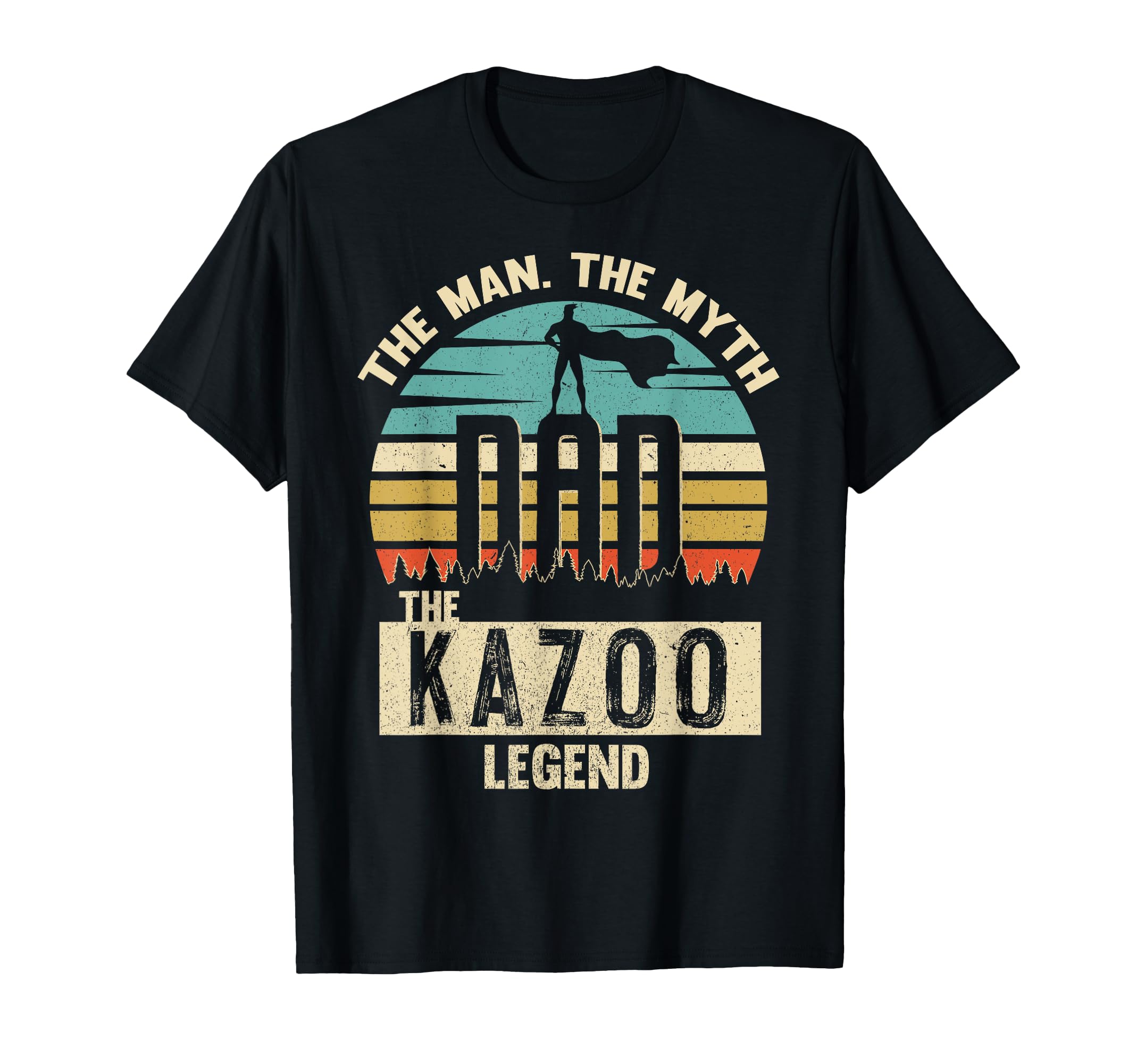 Myth Legend Dad Kazoo T-Shirt - Custom Art Print Men Women - T-Shirt, Sweatshirt, Hoodie
