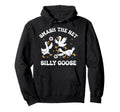 Silly Goose Playing Soccer Coach Game Hoodie - Novelty Apparel Men Women - T-Shirt, Sweatshirt, Hoodie