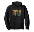 Year 1986 Gift Birthday Mom Dad Hoodie - Graphic Print for Adults - T-Shirt, Sweatshirt, Hoodie