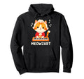 Musician Cat Meowzart Music Cats Lover Hoodie - Novelty Apparel Unisex - T-Shirt, Sweatshirt, Hoodie