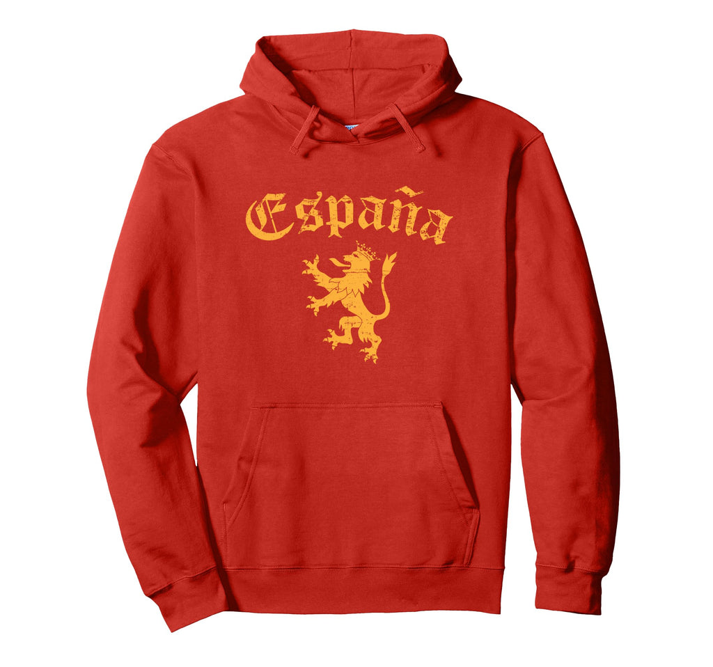 Espana Spain Lion Symbol Spanish Spaniard Hoodie - Graphic Print Unisex - T-Shirt, Sweatshirt, Hoodie