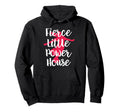 Fierce Little Power House Funny Soccer Hoodie - Unique Graphic for Adults - T-Shirt, Sweatshirt, Hoodie