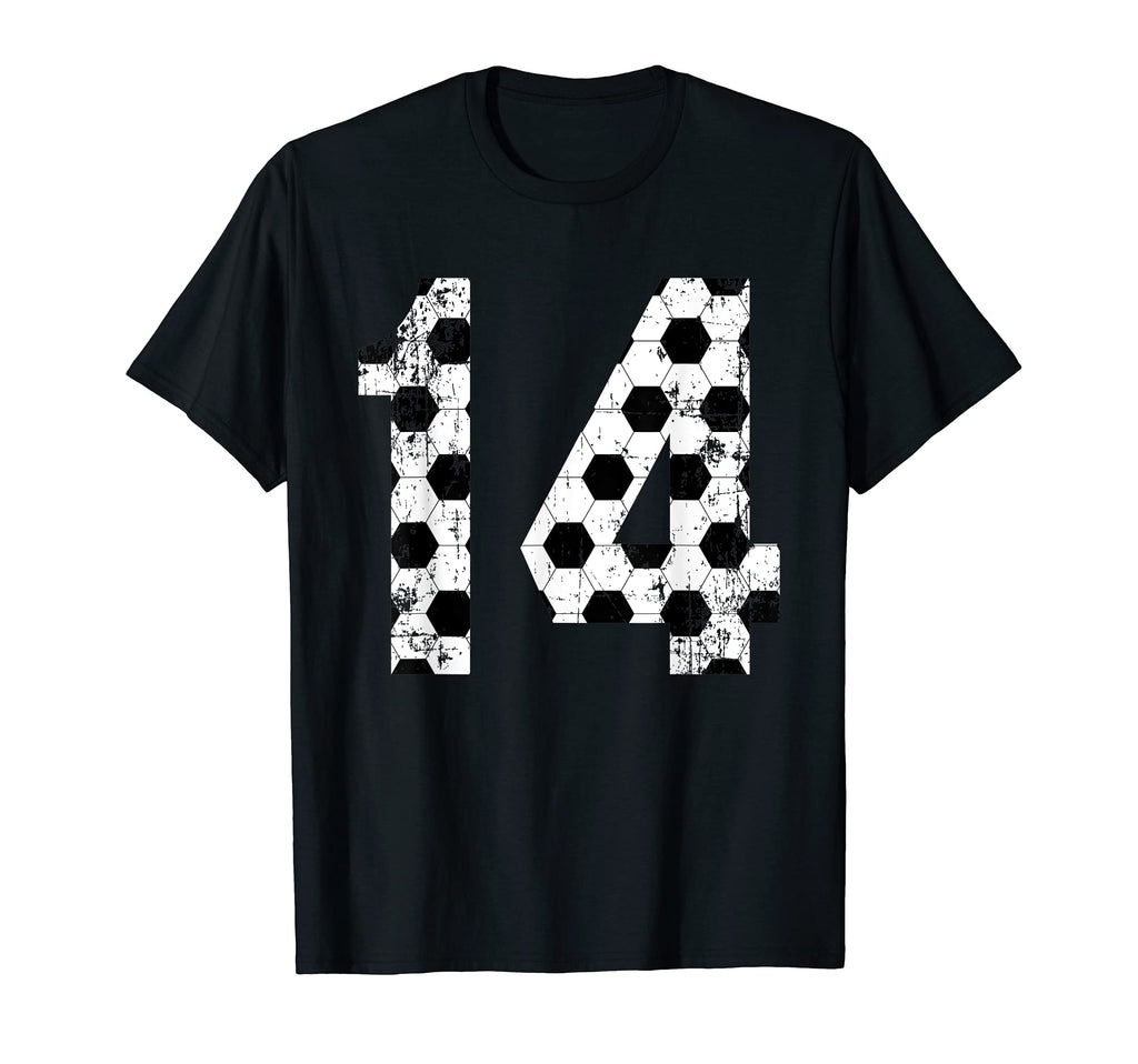 Soccer 14 Jersey Number T-Shirt - Trendy Graphic Unisex - T-Shirt, Sweatshirt, Hoodie