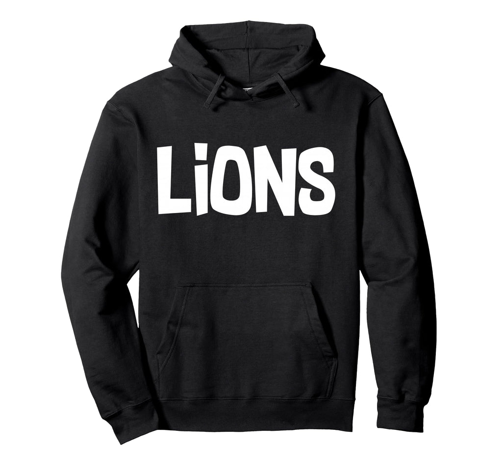 Lion Vibes Sports Junior High School Hoodie - Fun Novelty Design Unisex - T-Shirt, Sweatshirt, Hoodie