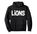 Lion Vibes Sports Junior High School Hoodie - Fun Novelty Design Unisex - T-Shirt, Sweatshirt, Hoodie