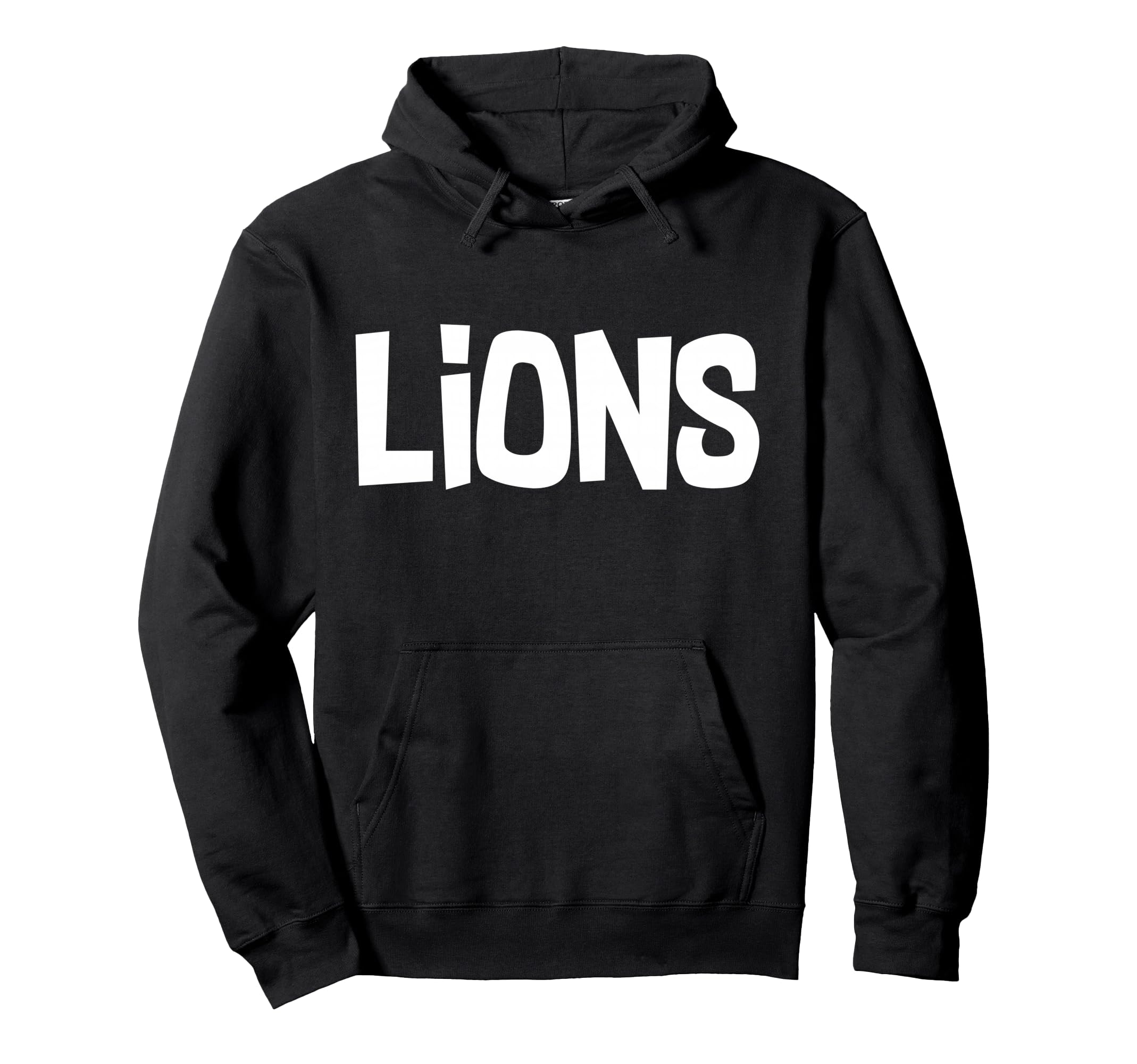 Lion Vibes Sports Junior High School Hoodie - Fun Novelty Design Unisex - T-Shirt, Sweatshirt, Hoodie