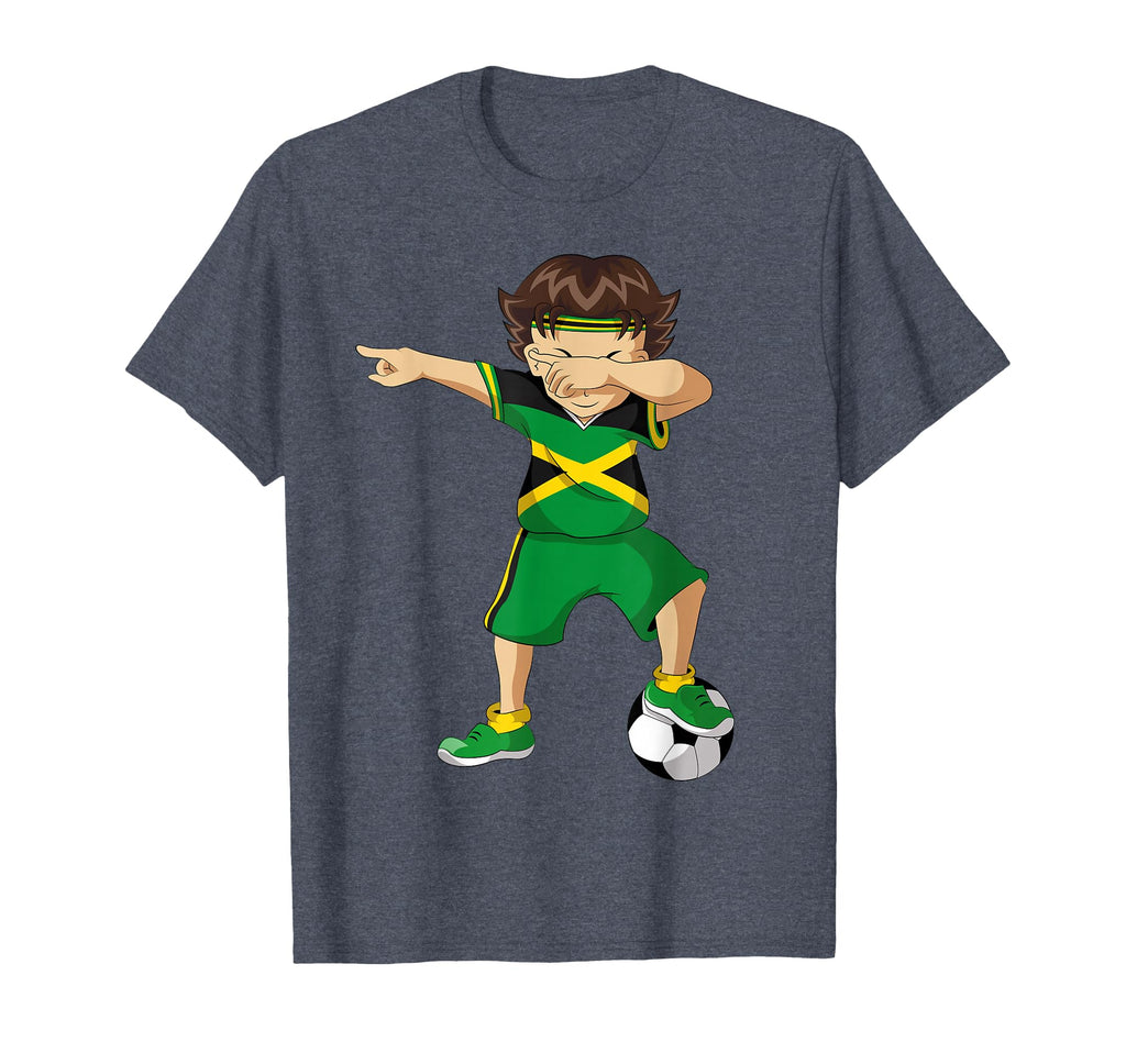 Jamaica Soccer Football Dab Dabbing T-Shirt - Streetwear Style Unisex - T-Shirt, Sweatshirt, Hoodie