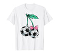 Trendy Soccer Cherries Sketch Chest Logo T-Shirt - Graphic Print Unisex - T-Shirt, Sweatshirt, Hoodie