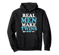 Real Make Twins Twin Dad Hoodie - Graphic Print Men Women - T-Shirt, Sweatshirt, Hoodie
